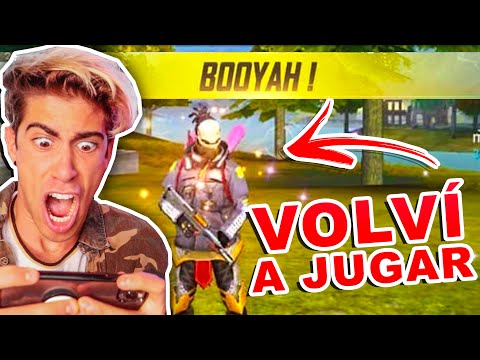 VOLVÍ A JUGAR FREE FIRE DESPUES DE MUCHO TIEMPO