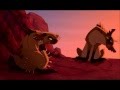 The Lion King Hyenas Chase Simba