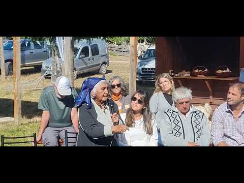 Doña MARÍA CHEUQUEHUALA: LAGO ROSARIO, lanzamiento temporada #verano TREVELIN #patagonia #turismo