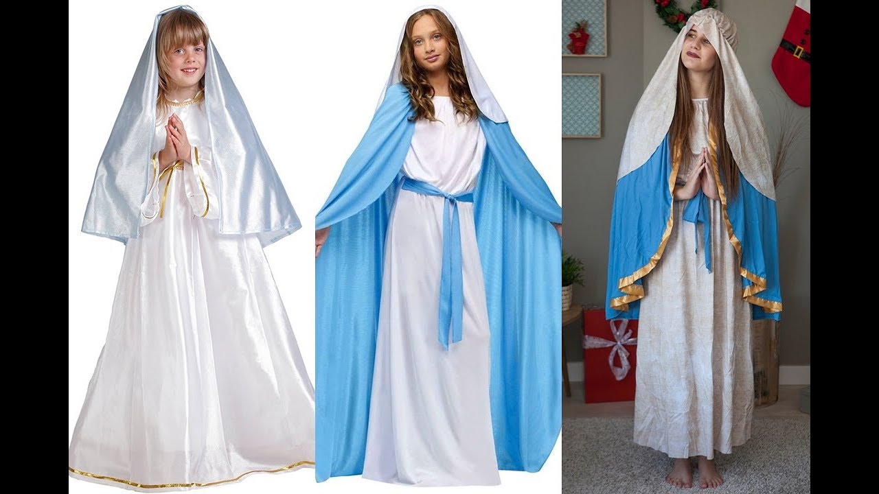 🎉DISFRAZ DE LA VIRGEN MARIA 🎁 + ideas 💡 para DISFRACES DE SEMANA SANTA