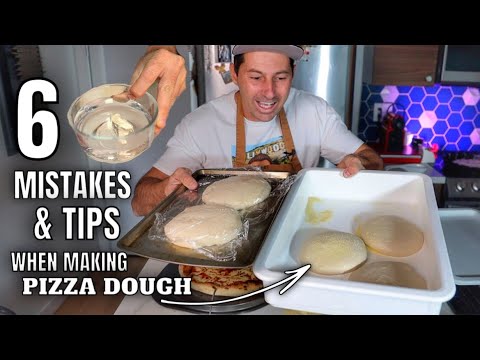 PIZZA DOUGH 6 MISTAKES & TIPS TO MAKE IT PERFECT!