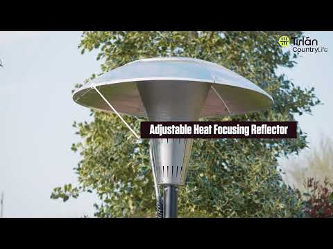 Sahara Heat Focus Patio Heater Charcoal