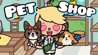 Historinha Toca Life world! Pedrinho gasta toda a sua mesada do ano no Pet Shop! Toca boca story