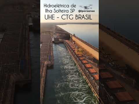 ILHA SOLTEIRA SP, PROJETO VISÃO AÉREA - USINA HIDROELÉTRICA UHE CTG BRASIL.