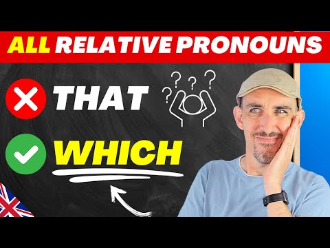 🔥 How to Use Relative Clauses in English (WHO, WHICH, THAT, WHOSE, WHERE, WHEN)