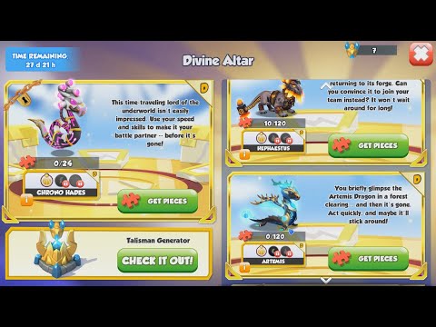 #DML The Divine Fest - Marble & Sand Event - Dragon Mania Legends