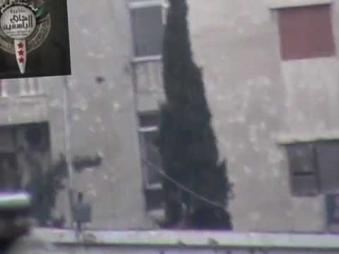 توثيق لأماكن قوات النظام التي تستهدف منها المدنيين بالقناصة في مخيم اليرموك في مدينة دمشق