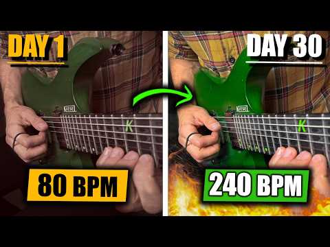 How To ACTUALLY Build Alternate Picking Speed