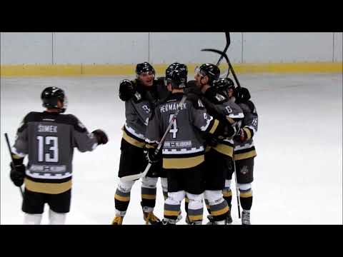 Hluboká n.Vltavou Knights - HC Milevsko 8:5, 1.ČF 2018-19 (2 góly Erika Bahuly)