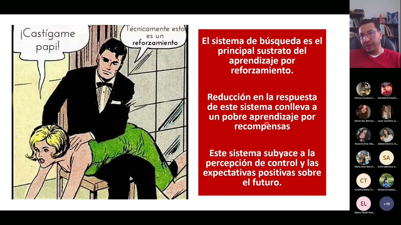 Neurobiología del sistema Búsqueda de Recompensas, el Deseo y la "Motivación"