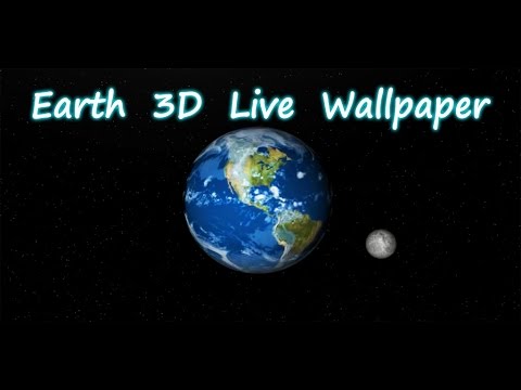 Earth 3D Live Wallpaper Video