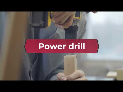 ASMR Sounds of a Power drill in a workshop