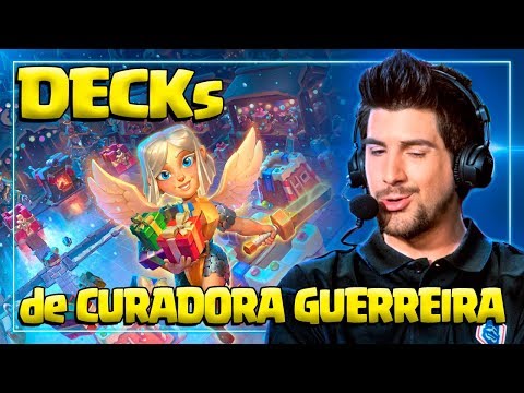 OS MELHORES DECKS DA CURADORA GUERREIRA DO CLASH ROYALE!