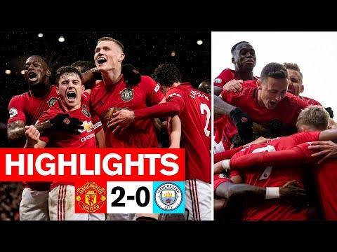 Martial & McTominay fire the Reds to derby win | Manchester United 2-0 Man City | Premier League