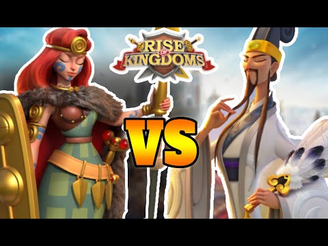 ⚔️ZHUGE LIANG VS BOUDICA DUELO SIMULADOR RISE OF KINGDOMS