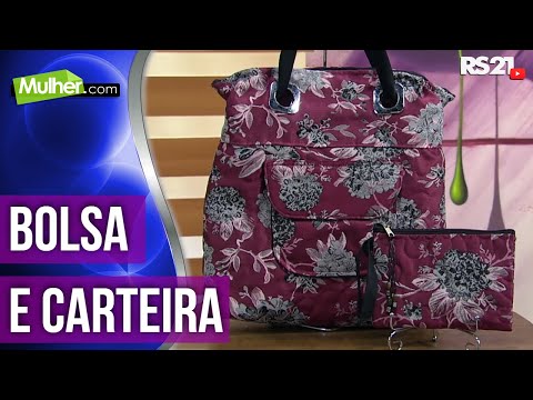 Purse and wallet | Mulher.com | @RedeSeculo21 | April 11, 2016 | Mara Dias Uroz | Part 1