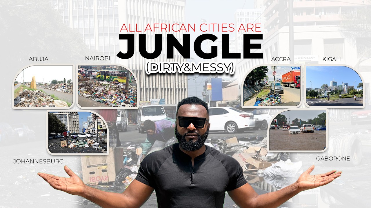 All Black-Run African Cities Are Dirty and Collapsing