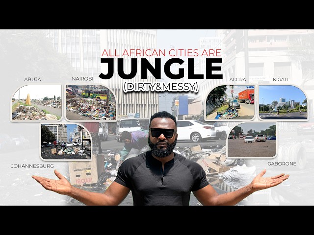All Black-Run African Cities Are Dirty and Collapsing