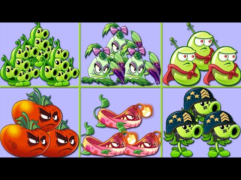 Random 6 Best plant Battlez - Who Will Win? - Pvz 2 Plant Vs Plant