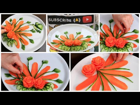Super Salad decoration ideas for competition | Food Decoration | Party Garnishing