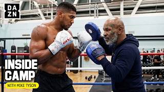 Inside Camp: Mike Tyson COACHES Anthony Joshua Ahead of Kristian Prenga Showdown!