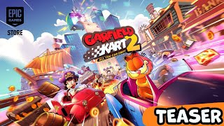 Garfield Kart 2: All You Can Drift - Reveal Teaser Trailer
