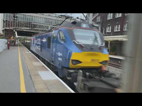 Direct Rail Services 88010 from Daventry international to Mossend  Down yard passing Stoke on Trent