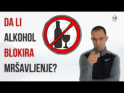 DA LI ALKOHOL BLOKIRA MRŠAVLJENJE?