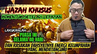 Download lagu MANFAATKAN MOMENTUM LEBARAN‼️SIMAK DAN LAKUKAN PUASA INI SELAMA 40 HARI, KEKAYAAN ||Abah Setu MDNH mp3