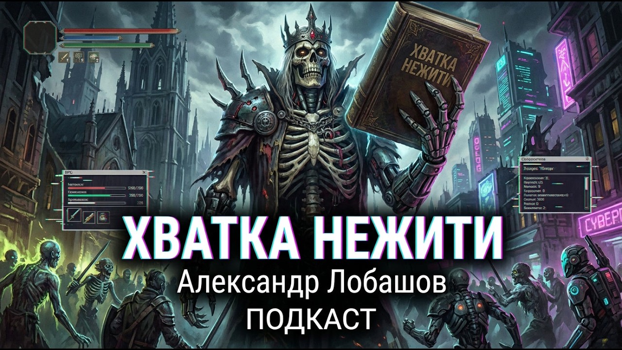 КОНЦЕПТУАЛЬНОЕ ЛИТРПГ..... "ХВАТКА НЕЖИТИ" АЛЕКСАНДР ЛОБАШОВ