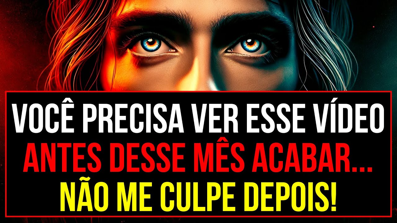 🔴 VOCÊ FOI ESCOLHIDO NÃO TERÁ OUTRA CHANCE IGUAL A ESSA | MENSAGEM DE DEUS PARA MIM