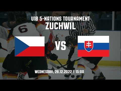 U18: Czechia vs. Slovakia | 5-Nations Tournament | Zuchwil SUI