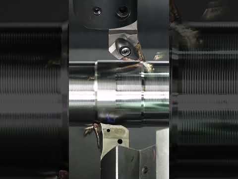 Don’t Miss This! High Feed External Turning in Action👏