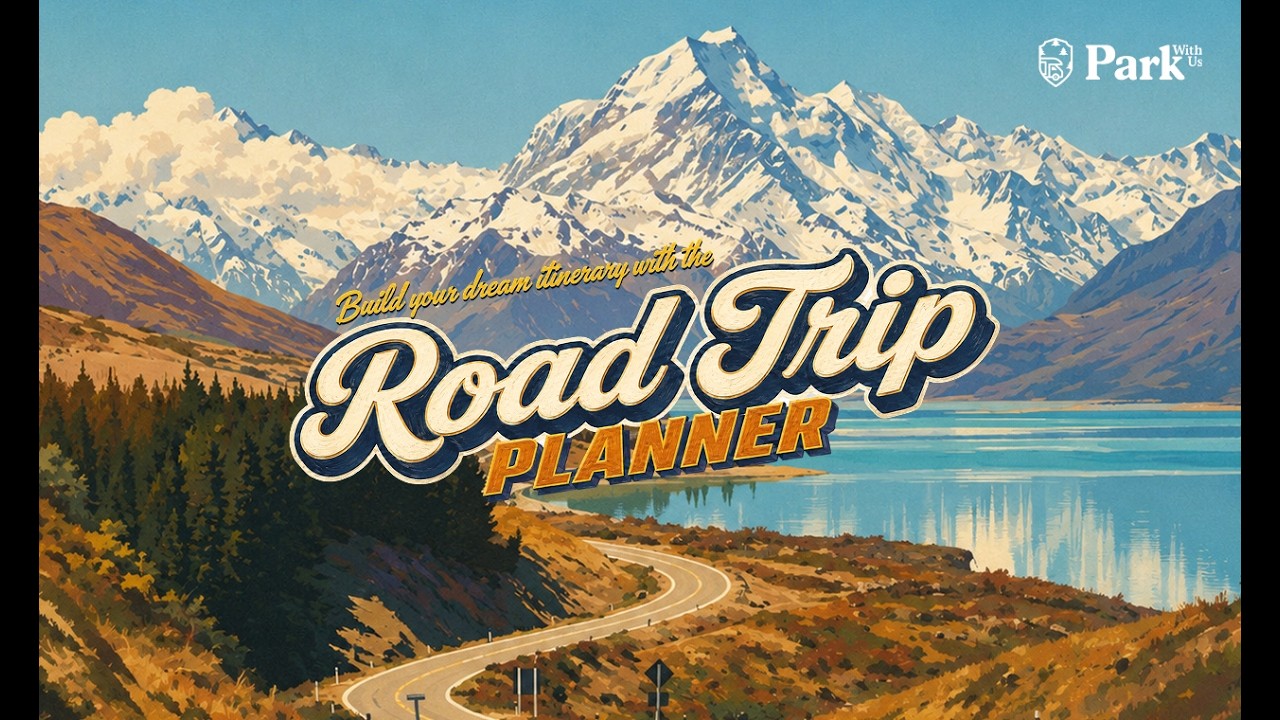 Park With Us - Road Trip Planner demo video