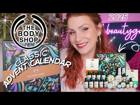 Распаковка классического адвент-календаря The Body Shop 2025 | Менее 100 фунтов стерлингов