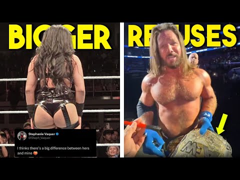 CHRIS JERICHO RETURNING TO WWE...AJ Styles REFUSES to Sign AEW Belt...Vaquer HEAT...Wrestling News