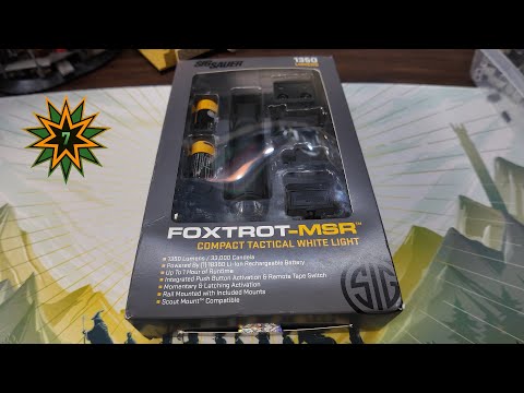 Sig Sauer Foxtrot MSR Compact Tactical Light