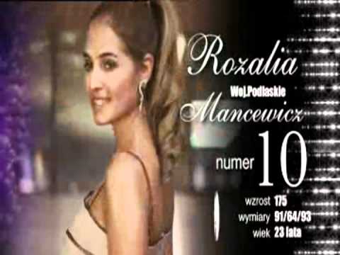 Kandydatka na Miss Polonia 2010 - Rozalia Mancewicz