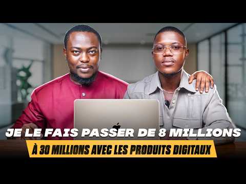 JE MONTRE À UN ÉTUDIANT DE MON PROGRAMME COMMENT PASSER DE 8M À 30M AVEC LES PRODUITS DIGITAUX + IA
