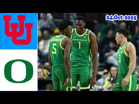 Utah vs Oregon FULL GAME Highlights | College basketball 2025 | Ncaa basketball 2025