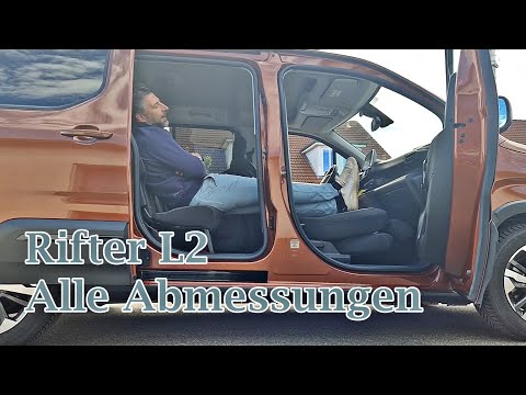 Peugeot Rifter long wheelbase, dimensions and variability