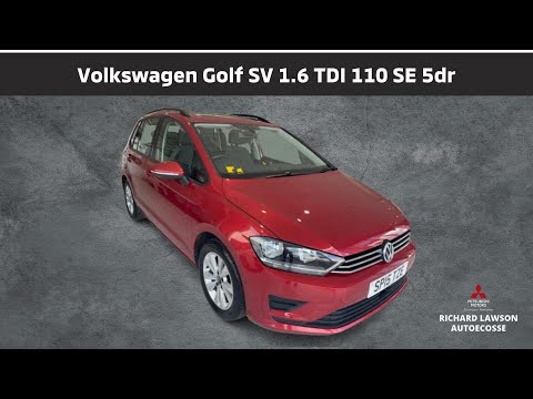 Volkswagen Golf SV 1.6 TDI 110 SE 5dr Review @ Richard Lawson Autoecosse Dundee. SP15TZE