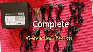 Corsair RMA complete process || Corsair Power Supply