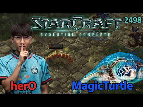 NICHTS MEHR WIE GEWOHNT - 🇰🇷 herO (P) vs 🇰🇷 MagicTurtle (Z) - Starcraft: Evolution Complete - 2498
