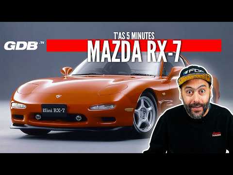 T'AS 5 MINUTES : LA RX-7 (et son rotatif en sucre)