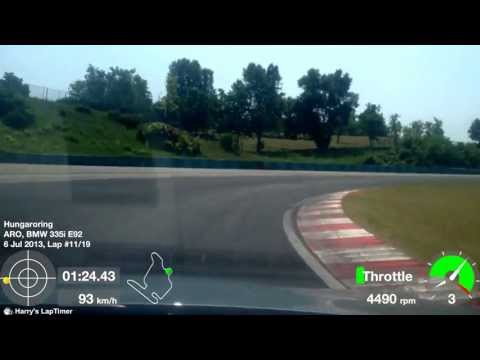 BMW 335i @ Hungaroring open day (nyilt nap) 2013.07.06