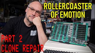 Apple II+ clone repair: It was one of my most difficult