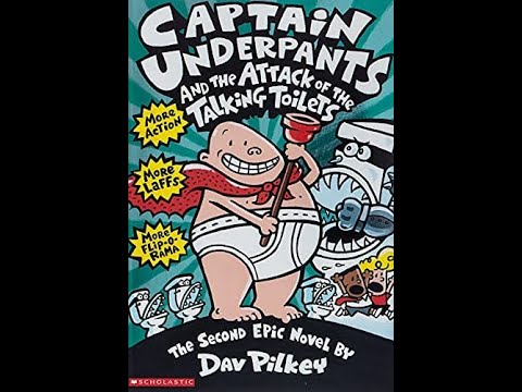 Captain Underpants and the Attack of the Talking Toilets Audiobook (Book 2)