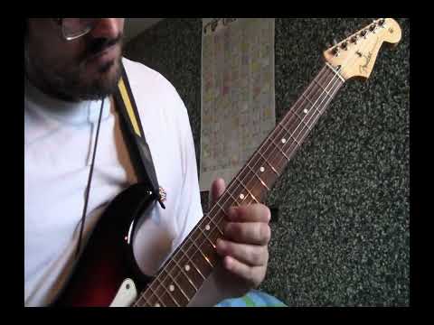 SLAP ATTACK JAZZ ROCK FUSION JAM TRACK IN D MINOR STRATOCASTER PLAYER SERIES MADE IN MEXICO BOSS DS2