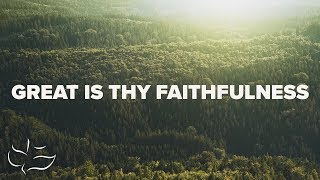 Great Is Thy Faithfulness | Maranatha! Music (Lyric Video)